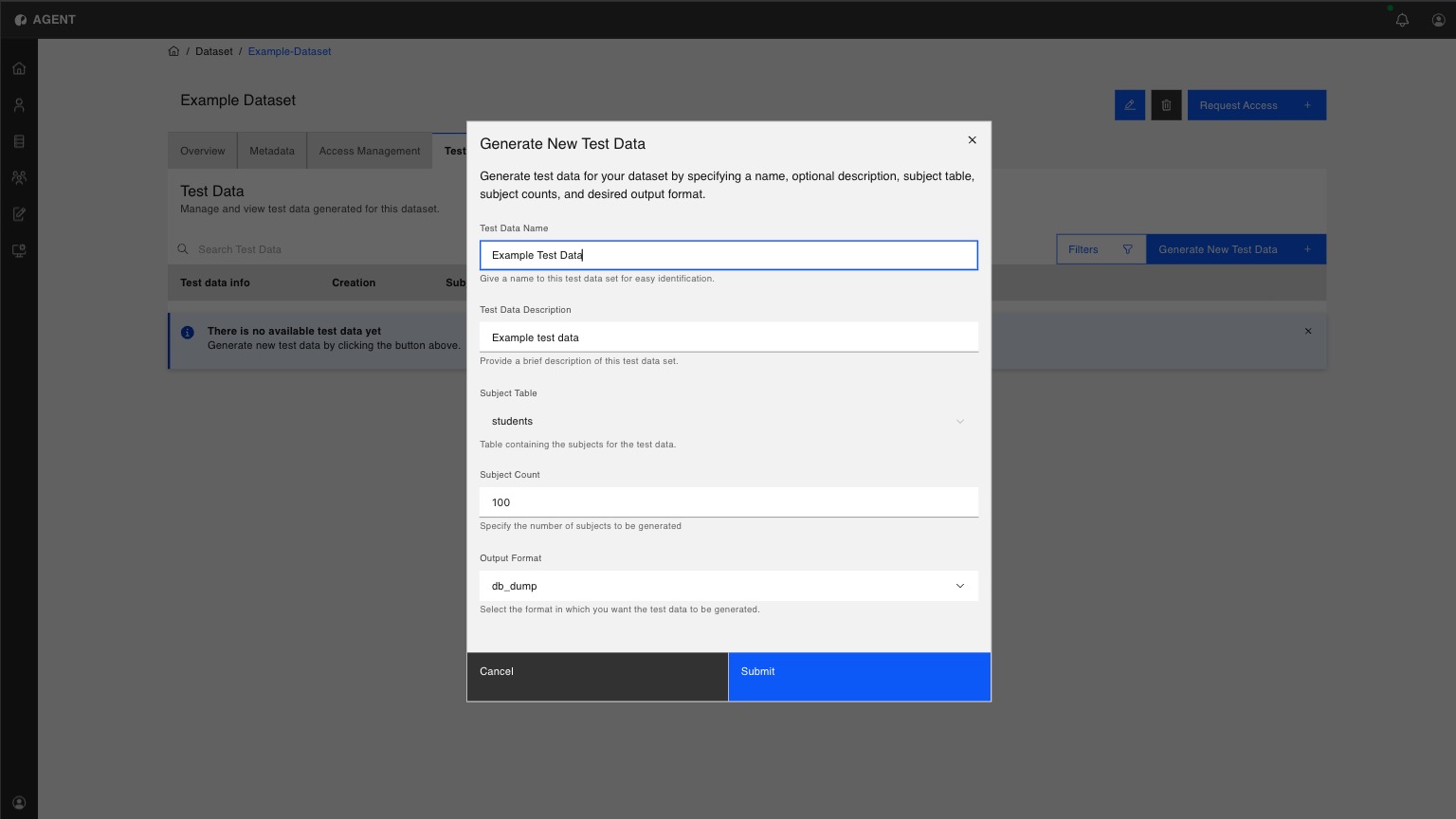 test-data-generation-form